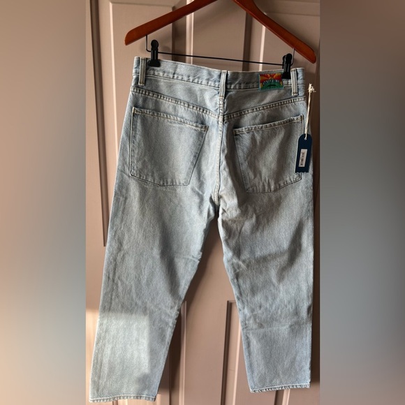 Daily Blue Premium Denim Hype Tahoe Classic Cropped Jeans NWT 31 #1493 - Picture 13 of 14